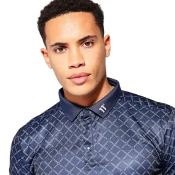 Sale Men's Over Brand Print Golf Polo Shirt Men's Polo Shirts