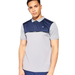 Hot Men's Taped Zip Golf Polo Shirt Men's Polo Shirts