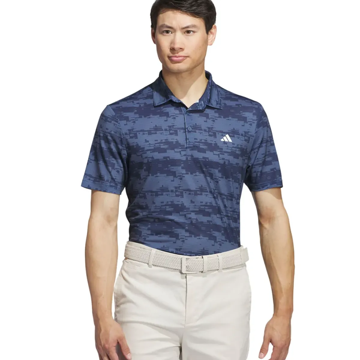 Hot Ultimate365 HEAT.RDY Stripe Golf Polo Shirt Men's Polo Shirts