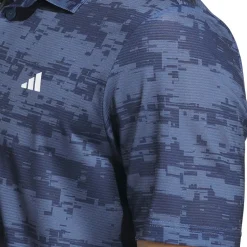 Hot Ultimate365 HEAT.RDY Stripe Golf Polo Shirt Men's Polo Shirts