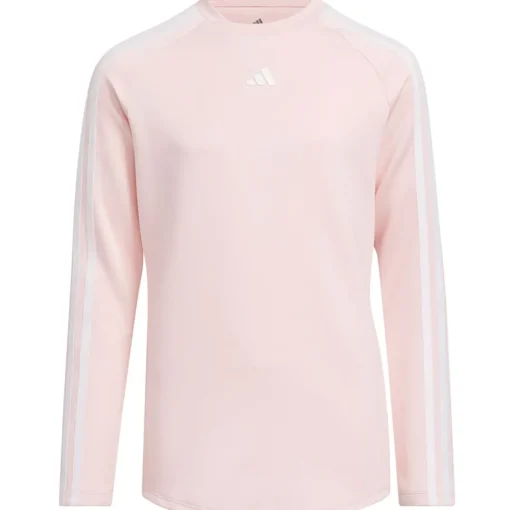 adidas Junior Girls AEROREADY UPF Mock Golf Polo Shirt Junior Polo Shirts