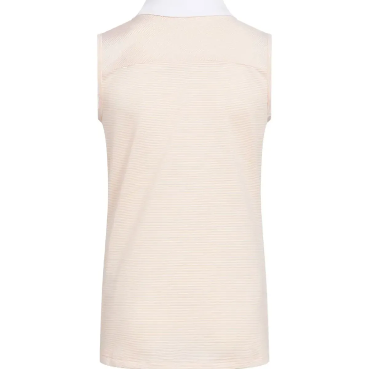 New adidas Junior Girls Ottoman Striped Sleeveless Golf Polo Shirt Junior Polo Shirts|Season Ready Collection