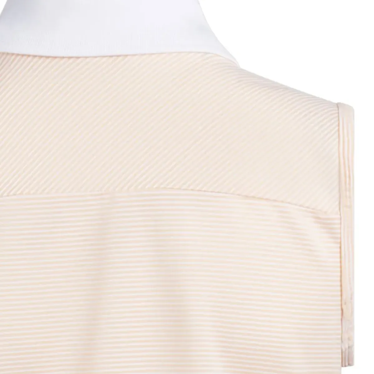 New adidas Junior Girls Ottoman Striped Sleeveless Golf Polo Shirt Junior Polo Shirts|Season Ready Collection