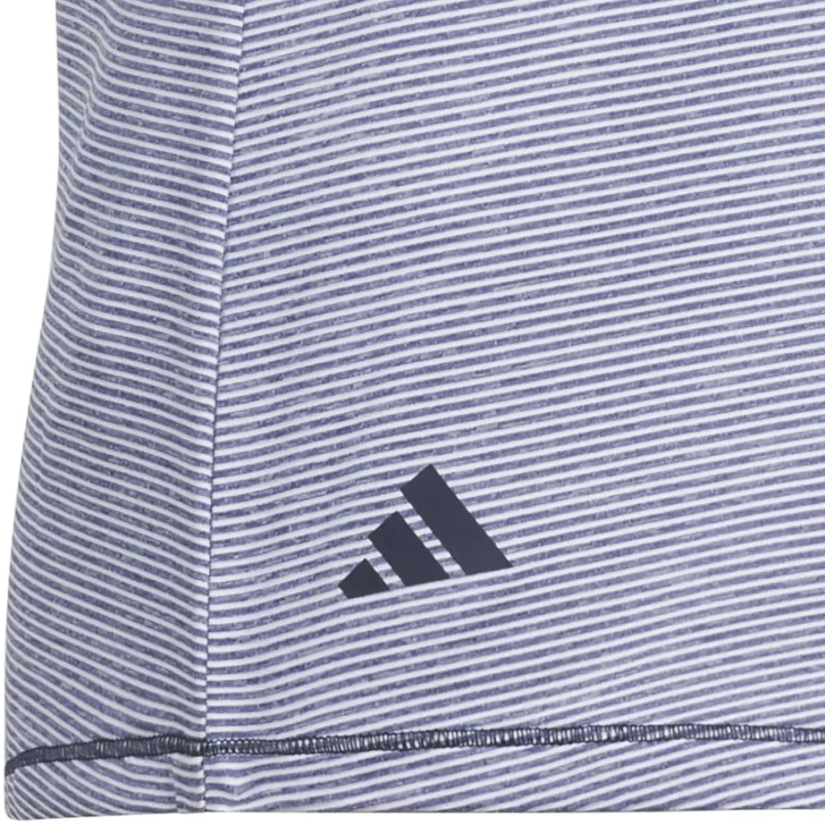 New adidas Junior Girls Ottoman Striped Sleeveless Golf Polo Shirt Junior Polo Shirts|Season Ready Collection