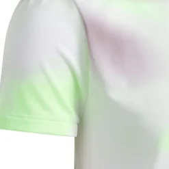 Hot adidas Junior Girls Ultimate All-Over Print Golf Polo Shirt Junior Polo Shirts