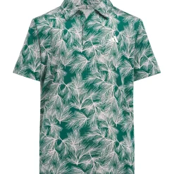 Outlet Adidas Junior Scripted Golf Polo Shirt Junior Polo Shirts