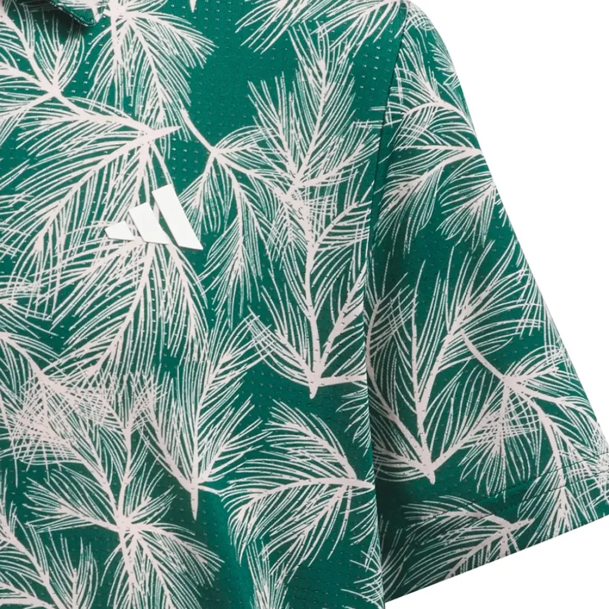 Outlet Adidas Junior Scripted Golf Polo Shirt Junior Polo Shirts