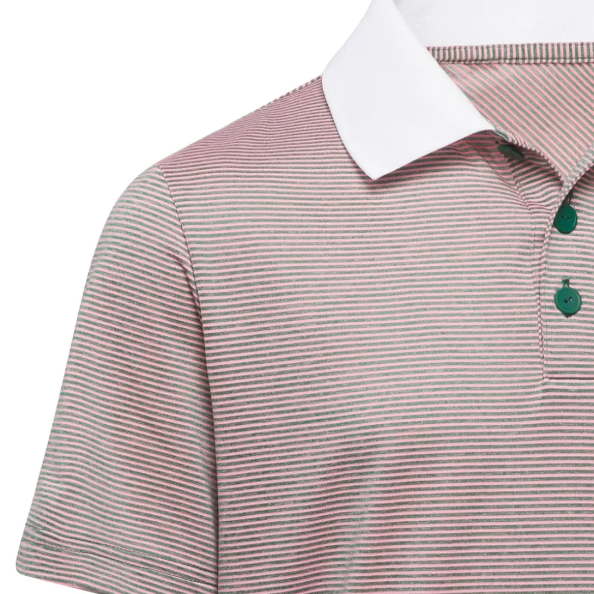 Outlet adidas Junior Striped Golf Polo Shirt Junior Polo Shirts