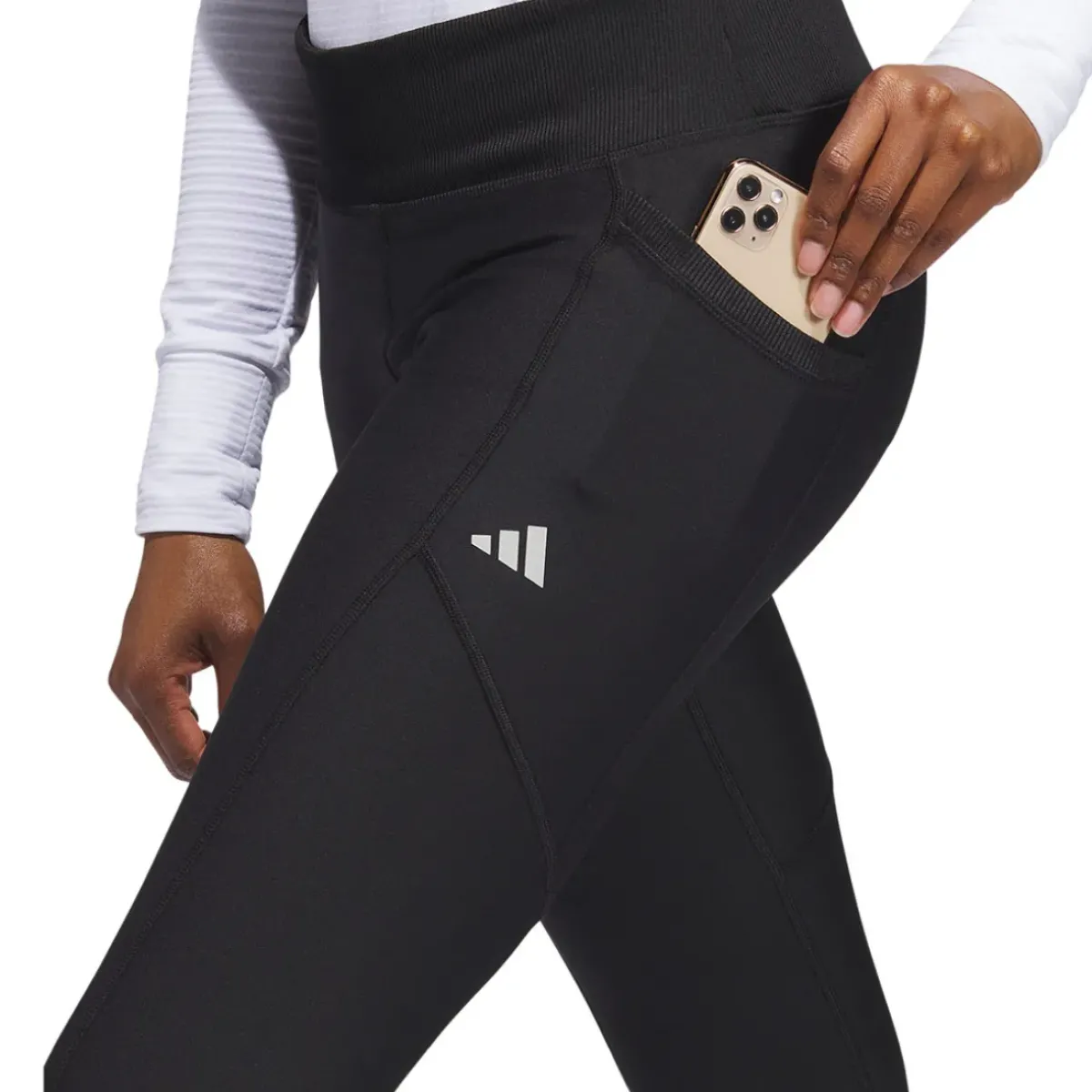 Best adidas Ladies COLD.RDY Golf Legging Trousers Ladies Trousers|Men's Trousers