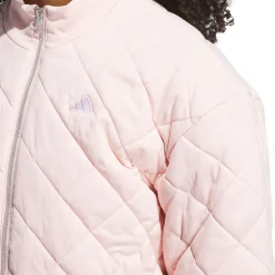 New adidas Ladies Go-To Quilted Golf Jacket Ladies Jackets|Ladies Midlayers
