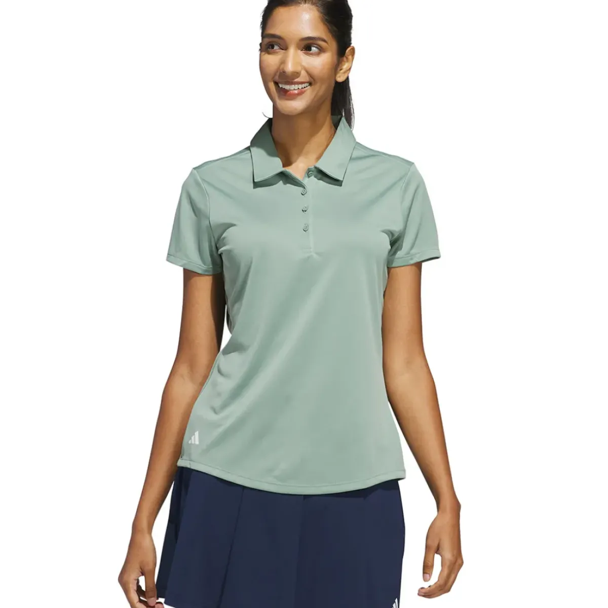 Clearance adidas Ladies Solid Performance Golf Polo Shirt Ladies Polo Shirts|Season Ready Collection
