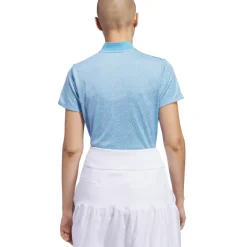 Outlet adidas Ladies Ultimate365 Jacquard Golf Polo Shirt Ladies Polo Shirts