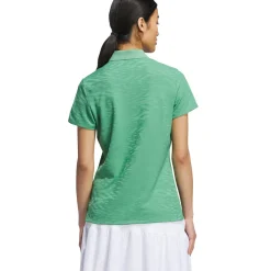 Outlet adidas Ladies Ultimate365 Jacquard Golf Polo Shirt Ladies Polo Shirts