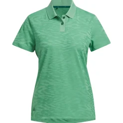 Outlet adidas Ladies Ultimate365 Jacquard Golf Polo Shirt Ladies Polo Shirts