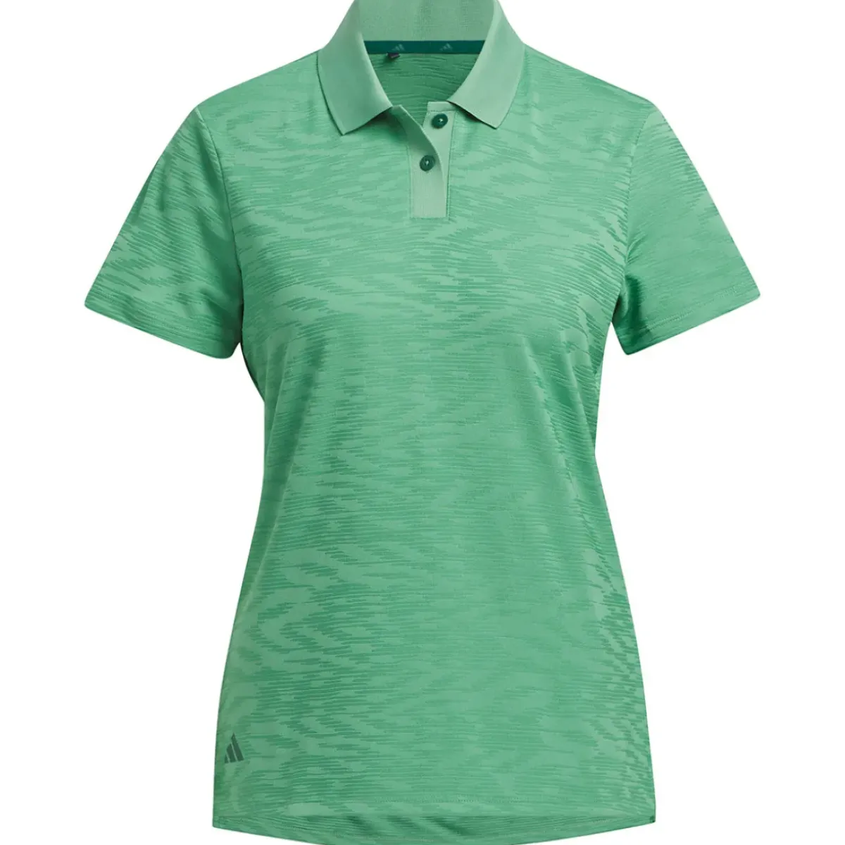 Outlet adidas Ladies Ultimate365 Jacquard Golf Polo Shirt Ladies Polo Shirts