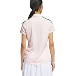 New adidas Ladies Ultimate365 Printed Golf Polo Shirt Ladies Polo Shirts