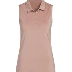 Sale adidas Ladies Ultimate365 Solid Sleeveless Golf Polo Shirt Ladies Polo Shirts|Season Ready Collection