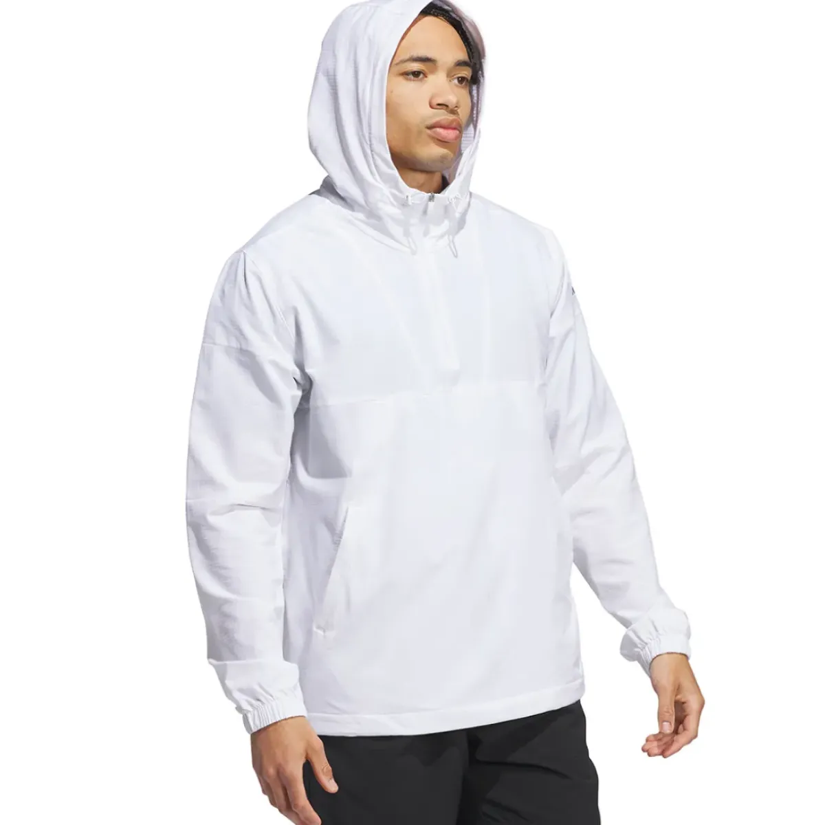Discount adidas Men's Anorak Ultimate365 Club Half Zip Golf Mid Layer Men's Sweaters|Men's Midlayers