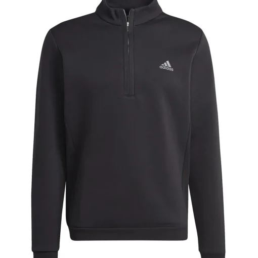 adidas Men's Authentic Quarter Zip Golf Midlayer Men's Sweaters|Men's Midlayers