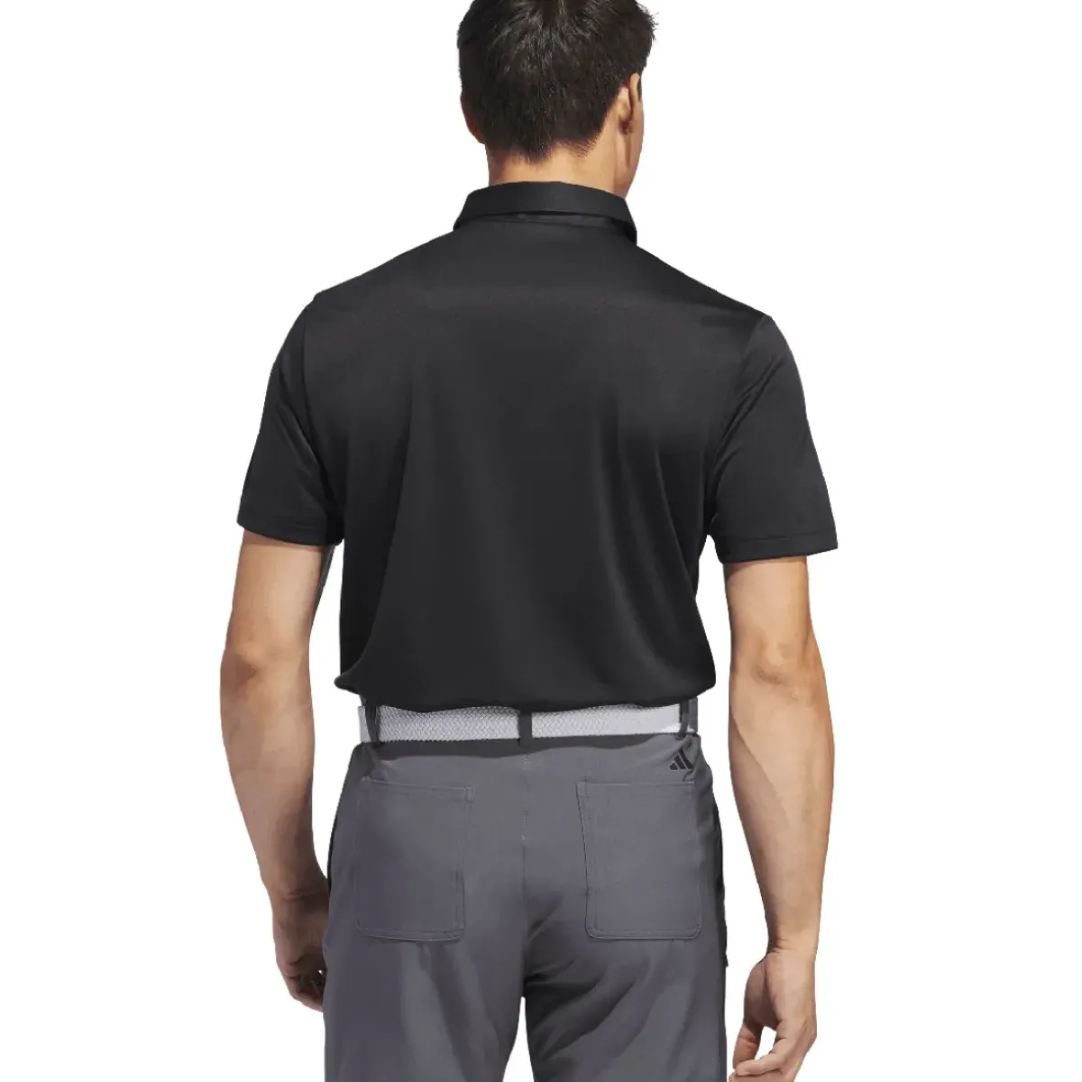 New adidas Men's Core Chest Stripe Golf Polo Shirt Men's Polo Shirts