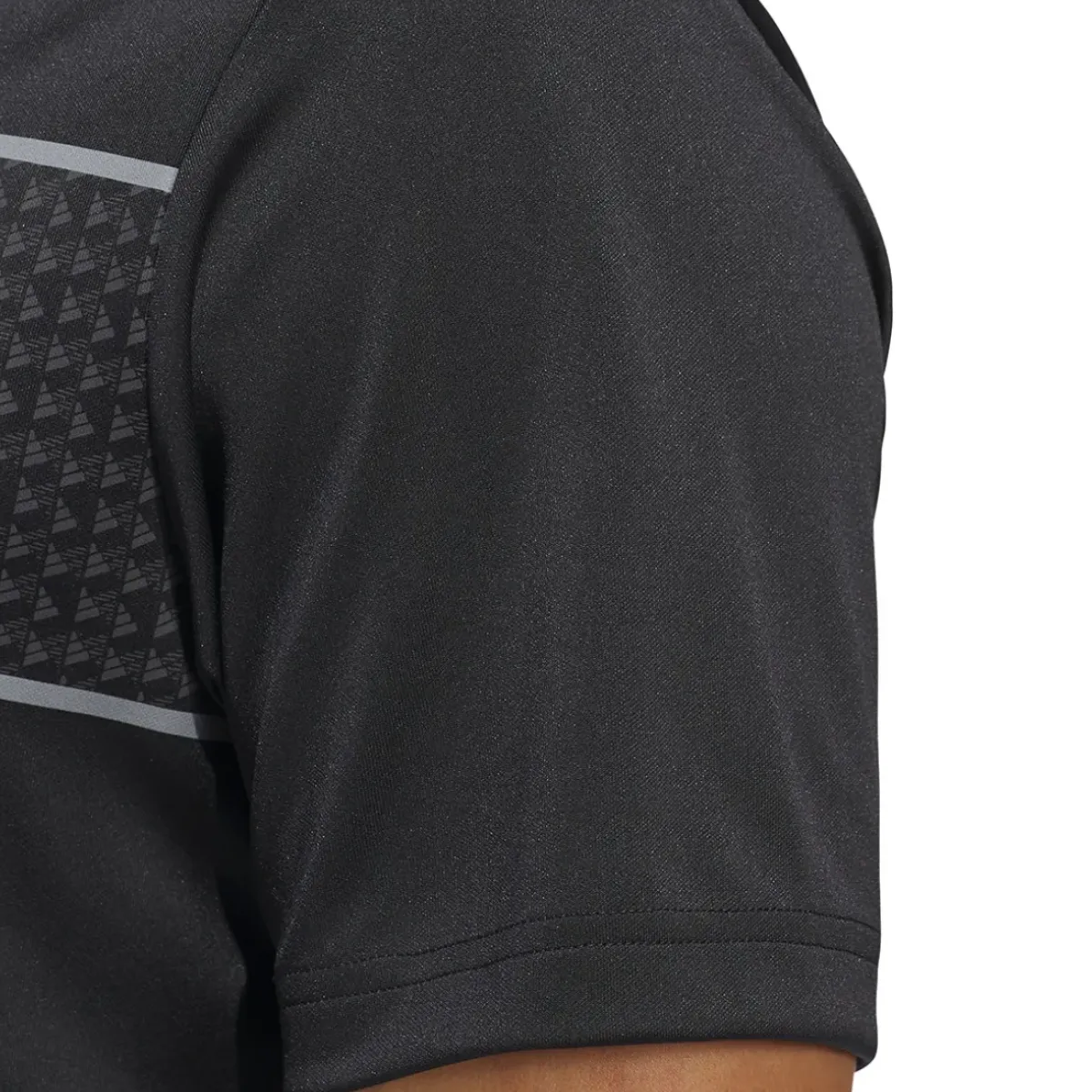 New adidas Men's Core Chest Stripe Golf Polo Shirt Men's Polo Shirts