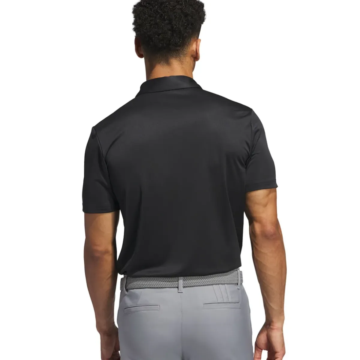 New adidas Men's Core Chest Stripe Golf Polo Shirt Men's Polo Shirts