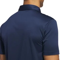 New adidas Men's Core Chest Stripe Golf Polo Shirt Men's Polo Shirts