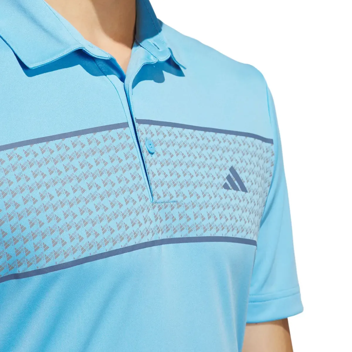 Online adidas Men's Core Chest Stripe Golf Polo Shirt Men's Polo Shirts