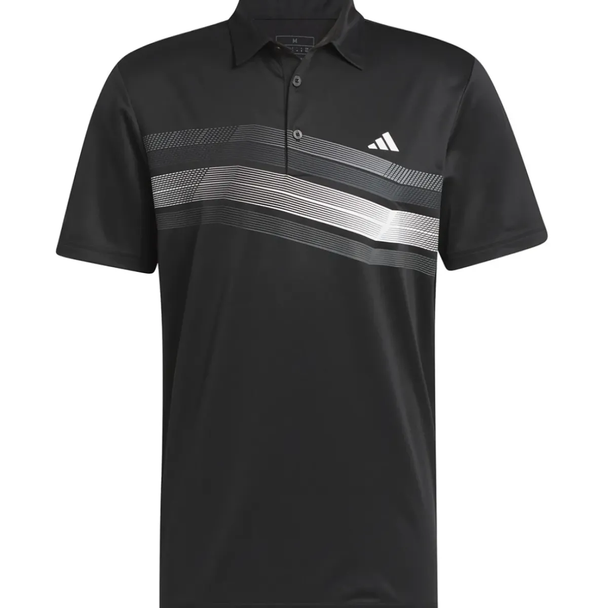 Discount adidas Men's Core Chest Stripe Golf Polo Shirt Men's Polo Shirts