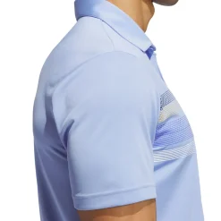 Discount adidas Men's Core Chest Stripe Golf Polo Shirt Men's Polo Shirts