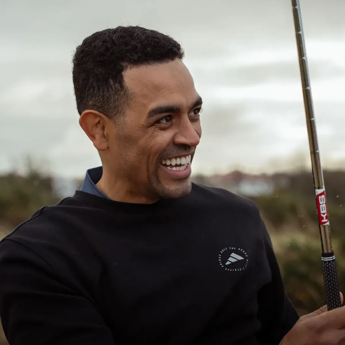 Sale adidas Men's Core Crew Neck Golf Sweater Men's Sweaters|Men's Midlayers