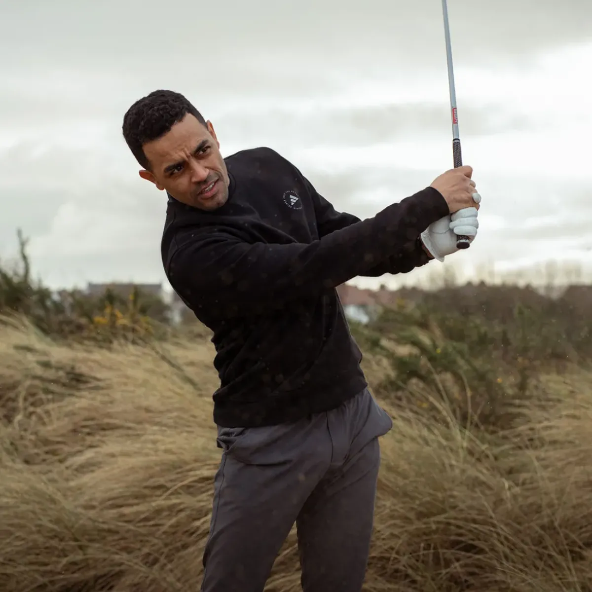 Sale adidas Men's Core Crew Neck Golf Sweater Men's Sweaters|Men's Midlayers