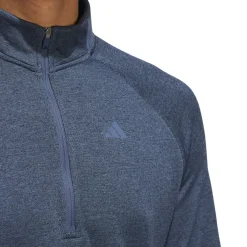 Clearance adidas Men's DWR Quarter Zip Golf Midlayer Men's Sweaters|Men's Midlayers