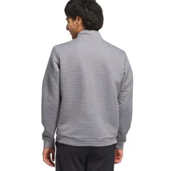 Discount adidas Men's DWR Textured Quarter Zip Golf Mid Layer Men's Sweaters|Men's Midlayers