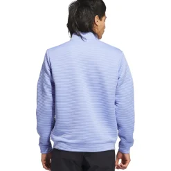Outlet adidas Men's DWR Textured Quarter Zip Golf Mid Layer Men's Sweaters|Men's Midlayers