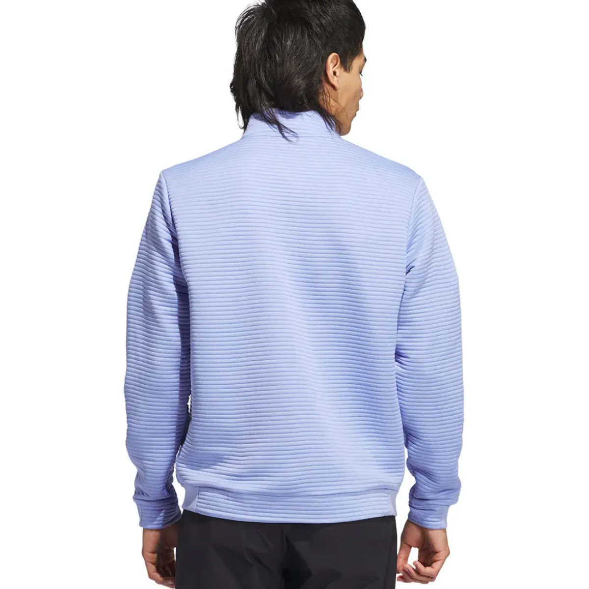 Outlet adidas Men's DWR Textured Quarter Zip Golf Mid Layer Men's Sweaters|Men's Midlayers