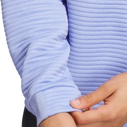 Outlet adidas Men's DWR Textured Quarter Zip Golf Mid Layer Men's Sweaters|Men's Midlayers