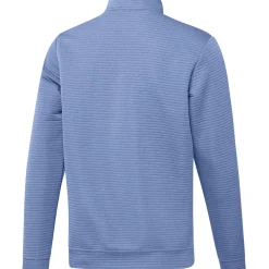 Outlet adidas Men's DWR Textured Quarter Zip Golf Mid Layer Men's Sweaters|Men's Midlayers