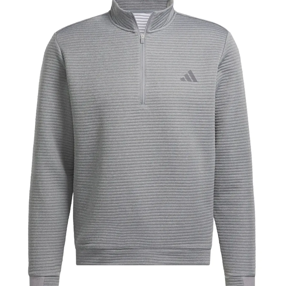 Outlet adidas Men's DWR Textured Quarter Zip Golf Mid Layer Men's Sweaters|Men's Midlayers