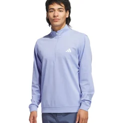 Outlet adidas Men's Elevated Quarter Zip Golf Midlayer Men's Sweaters|Men's Midlayers