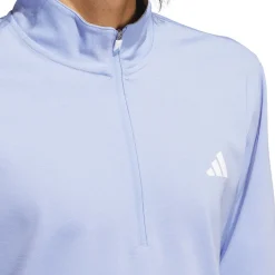 adidas Men's Elevated Quarter Zip Golf Midlayer Men's Sweaters|Men's Midlayers