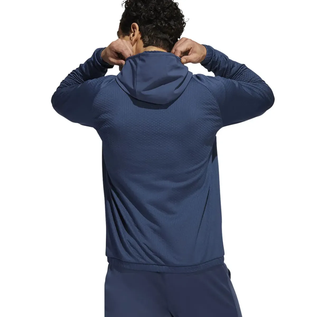 Best adidas Men's Half Zip Fleece Hooded Golf Midlayer Men's Sweaters|Men's Midlayers