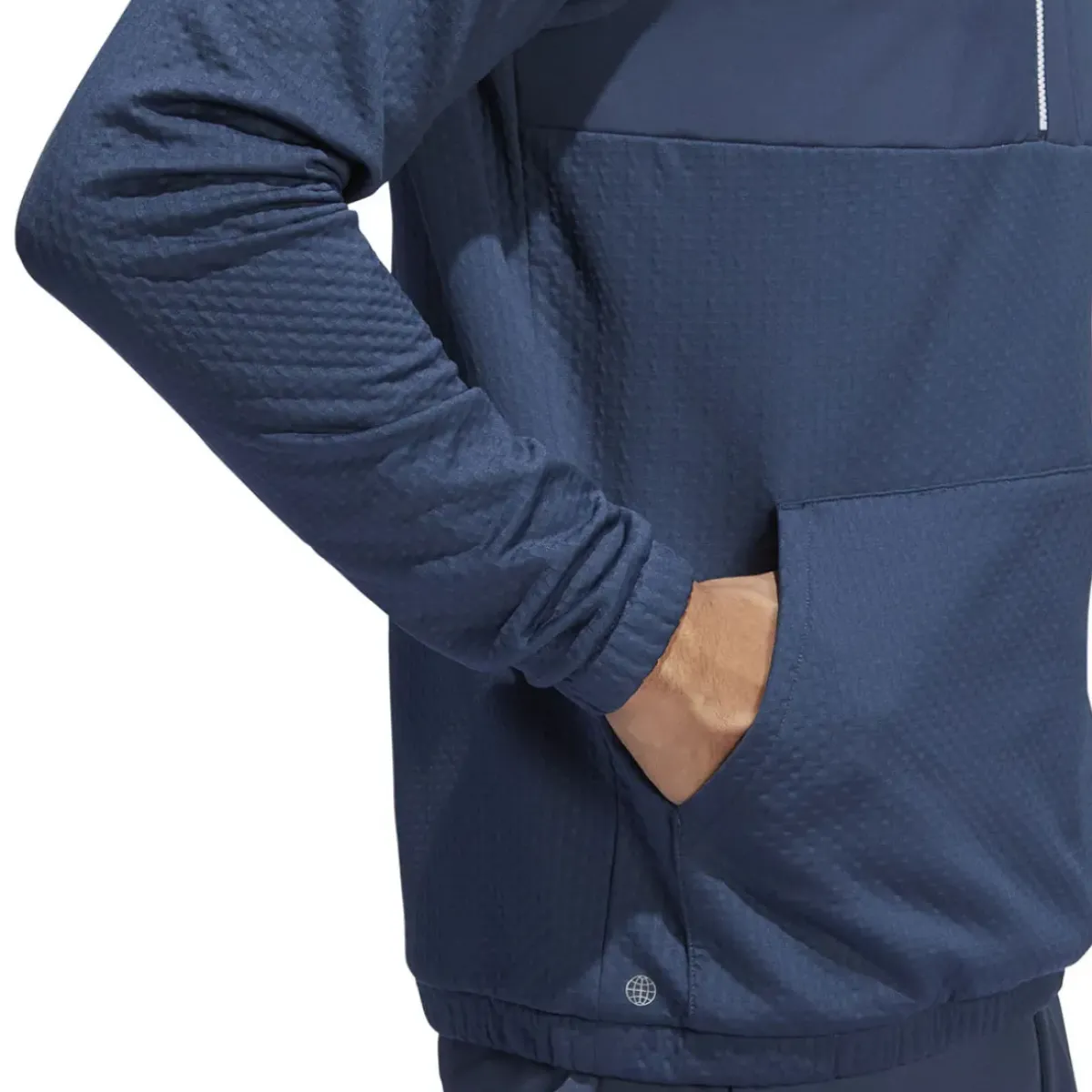 Best adidas Men's Half Zip Fleece Hooded Golf Midlayer Men's Sweaters|Men's Midlayers