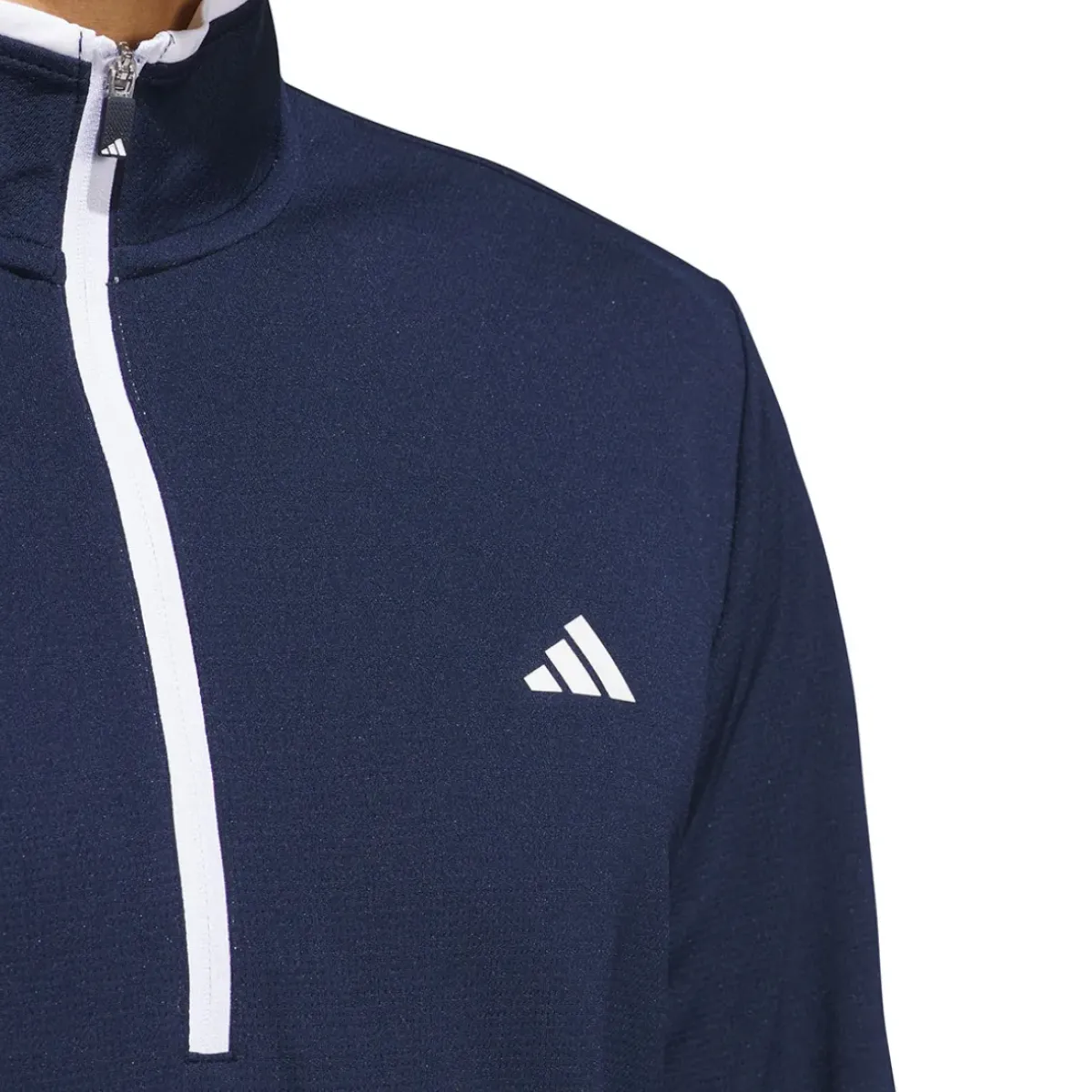 Outlet adidas Men's Lightweight Half Zip Golf Midlayer Men's Sweaters|Men's Midlayers