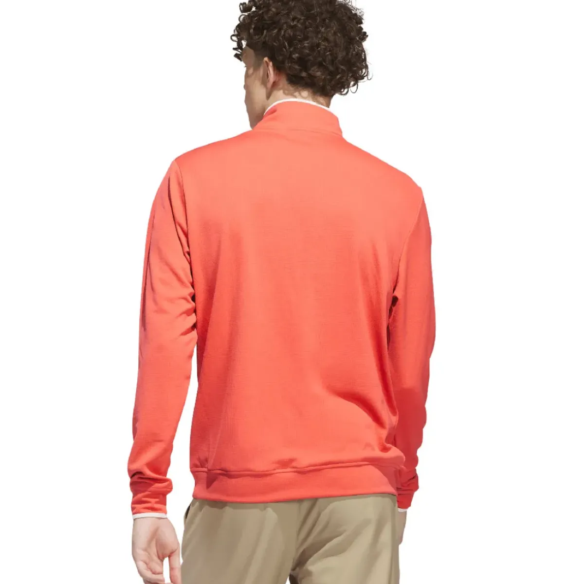 Outlet adidas Men's Lightweight Half Zip Golf Midlayer Men's Sweaters|Men's Midlayers