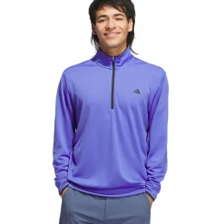 adidas Men's Lightweight Half Zip Golf Midlayer Men's Sweaters|Men's Midlayers
