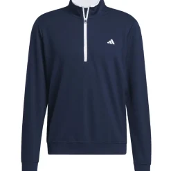 adidas Men's Lightweight Half Zip Golf Midlayer Men's Sweaters|Men's Midlayers