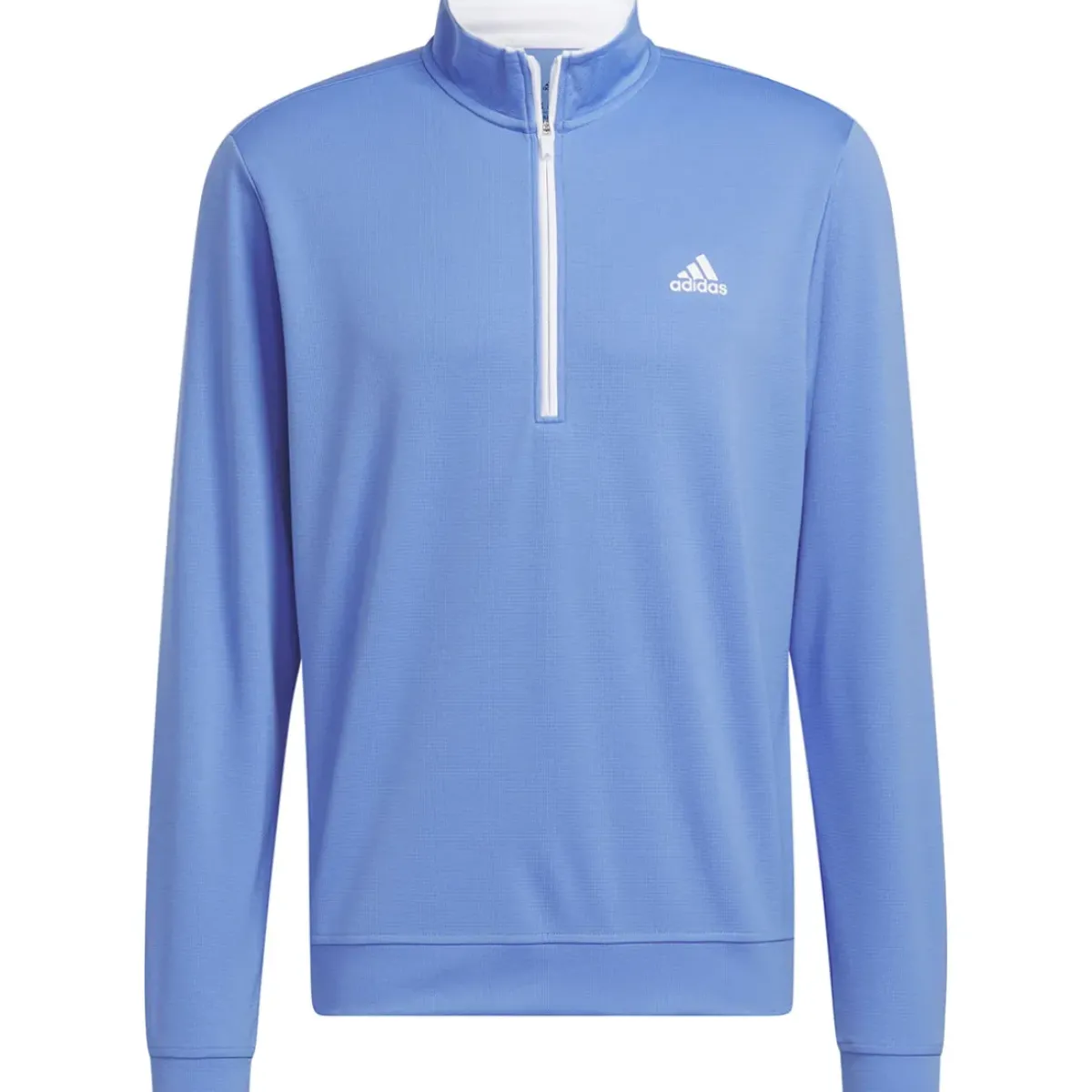 Sale adidas Men's PRIMEGREEN UPF Half Zip Golf Midlayer Men's Sweaters|Men's Midlayers