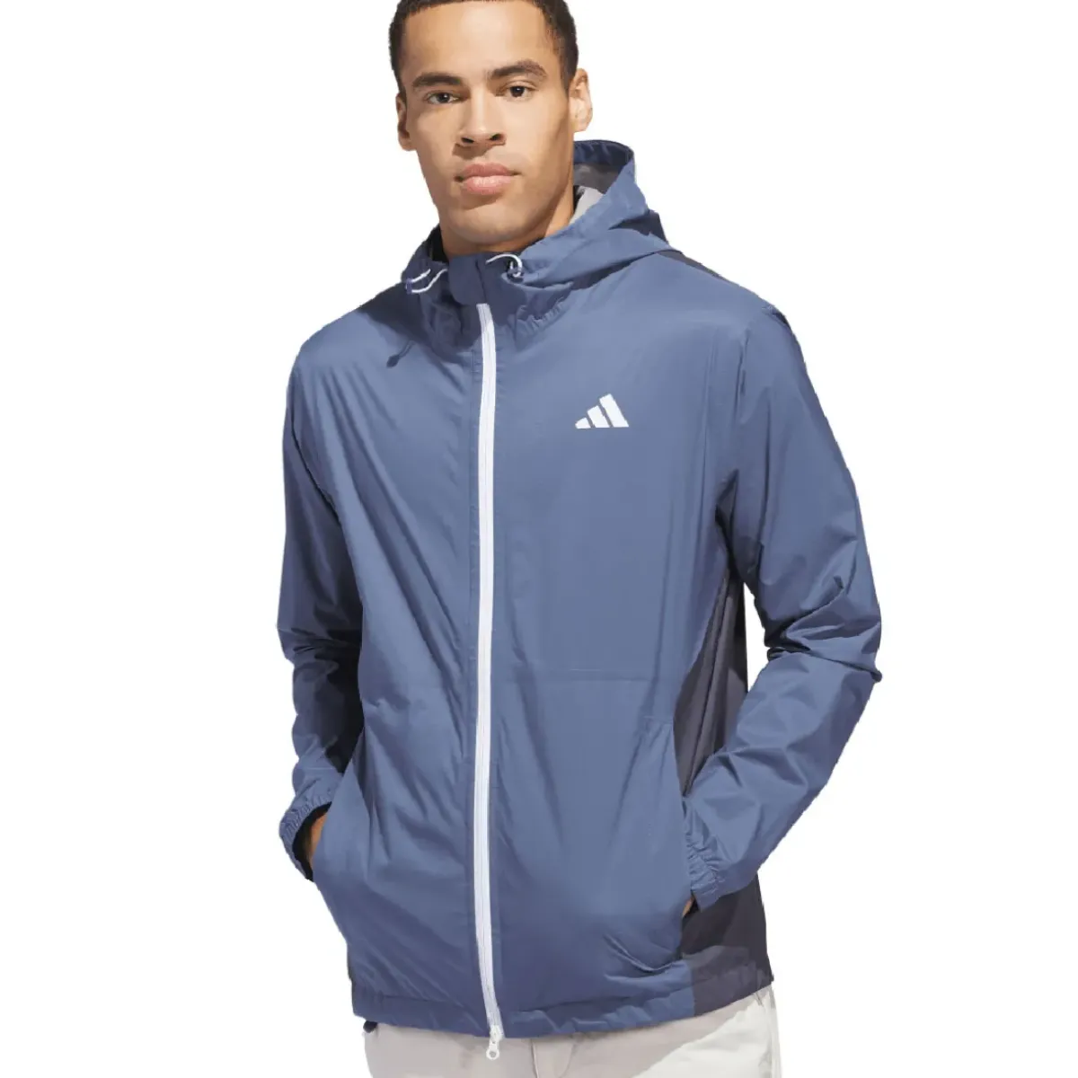 Outlet adidas Men's RAIN.RDY Full-Zip Golf Jacket Men's Sweaters|Men's Jackets