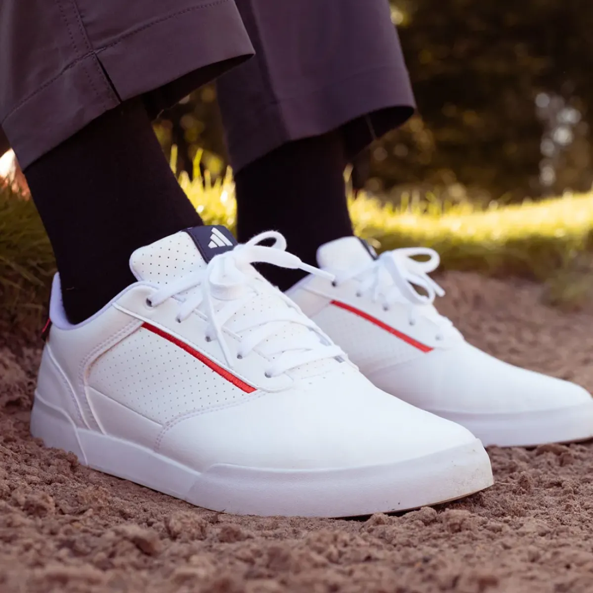 Sale adidas Men's Retrocross Waterproof Spikeless Golf Shoes Men's Spikeless Golf Shoes|Men's Waterproof Golf Shoes